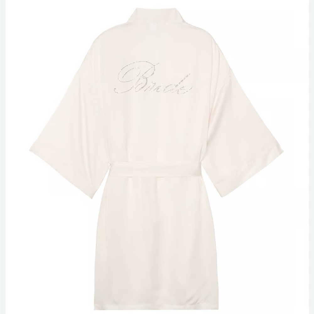 Victoria's Secret white bride Robe - Picture 3 of 4